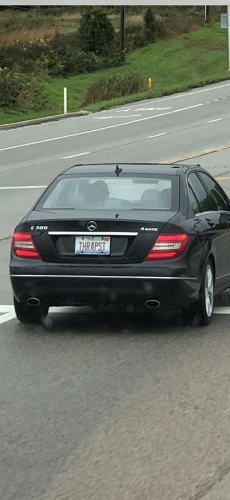 Maybe There Should Have Been A Bit More Thought Put Into This Vanity Plate 9gag