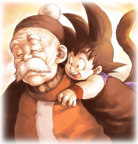 goku and grandpa gohan