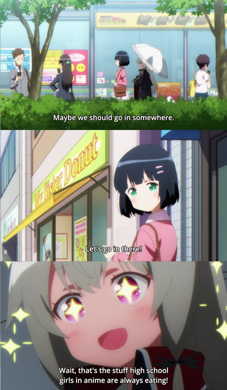 Wait What Is This A Monogatari Reference 9gag