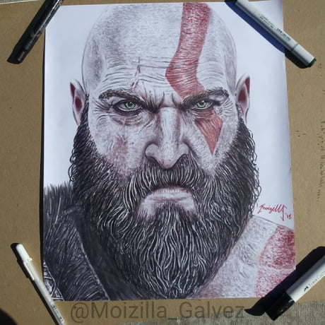 Kratos Split Artwork