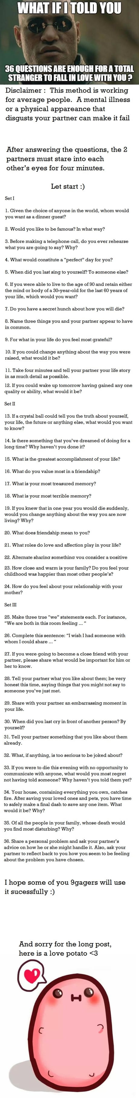 Relationships partner questions 101 Fun