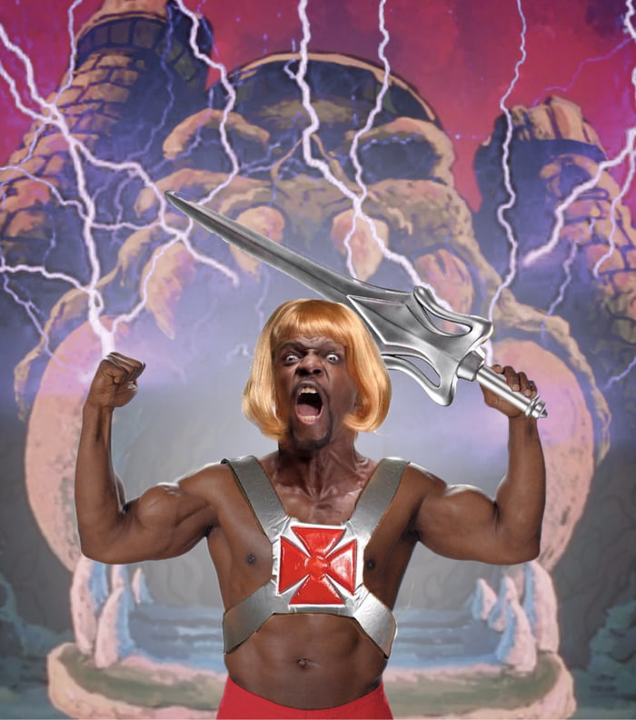 Terry Crews As He Man There You Go Now Keep Scrolling Gag