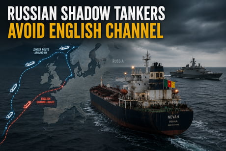 Shadow Fleet Routes Europe’s crackdown is forcing Russia’s shadow fleet to change course ...