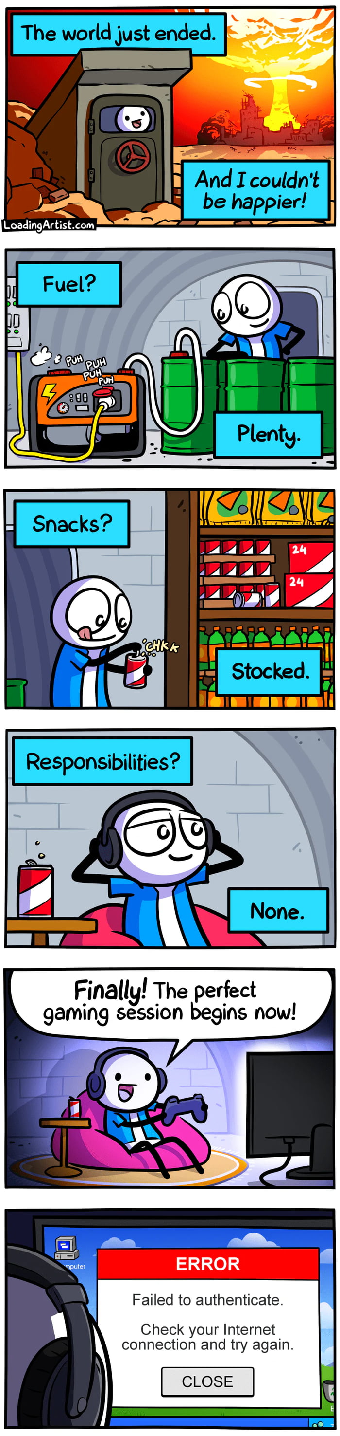 Gamers will relate