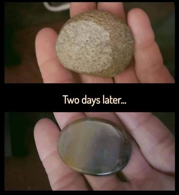 My therapist instructed me to rub this stone when someone pisses me off.
