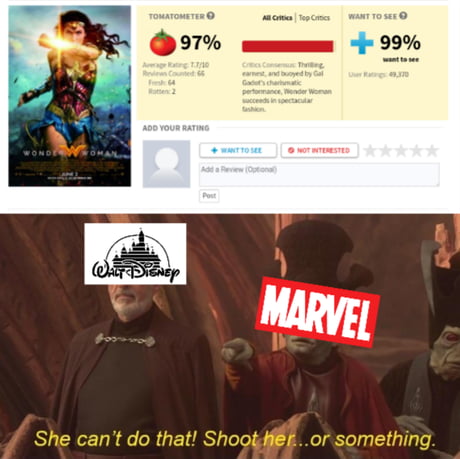 She can't do that! Shoot her!