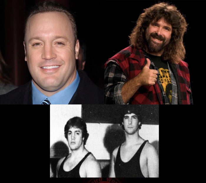 Mick Foley and Kevin James were on the same wrestling team in high ...