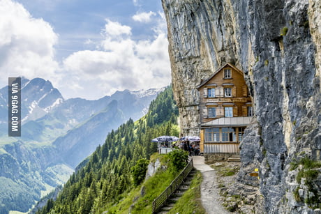 The Aescher Hotel In Appenzell Switzerland 9gag