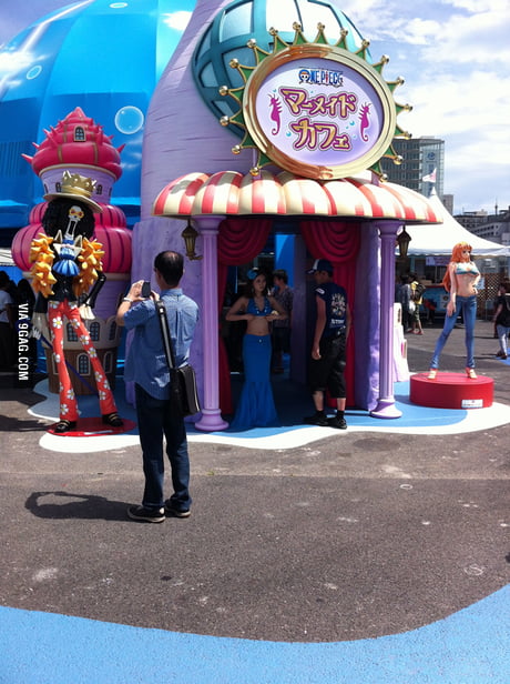 One Piece S Maid Cafe Odaiba Japan 9gag