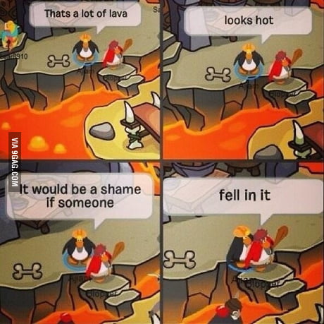 Club penguin memes are the best. - 9GAG