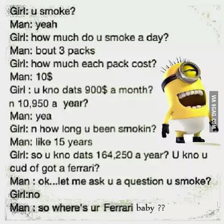 Where's your Ferrari??