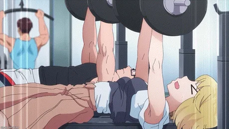 Taking your girl on a gym date ~ Koi wa Sekai Seifuku no Ato de