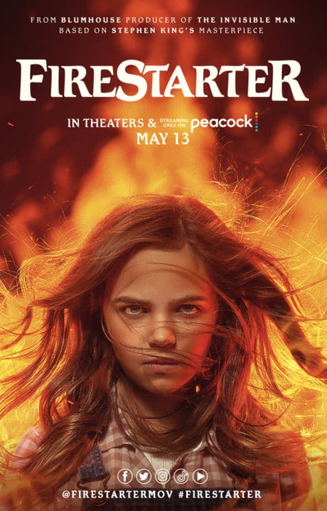 Official Poster For Blumhouse's 'Firestarter' - 9GAG