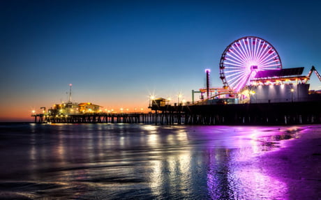 GTA VIDA REAL - O PIER de SANTA MONICA! (LOS ANGELES) 