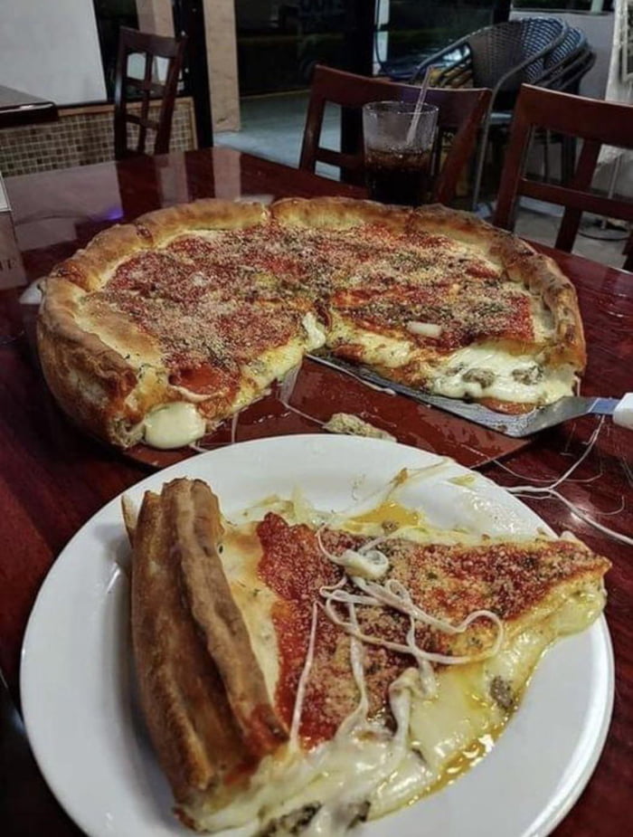 Dirty home made deep dish