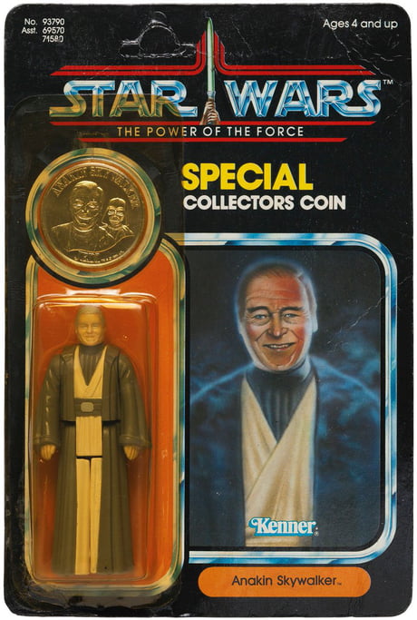 original anakin skywalker figure with coin