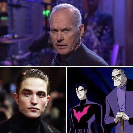 Robert Pattinson as the next Batman? That would work in a Batman Beyond  movie with Michael Keaton playing Bruce Wayne. - 9GAG