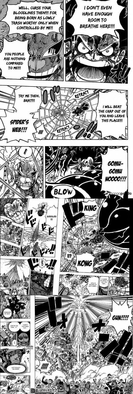 Daily One Piece Screenshots Day 153 Luffy Defeats Doflamingo 9gag