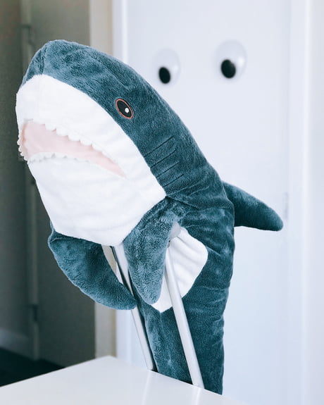 ikea stuffed shark