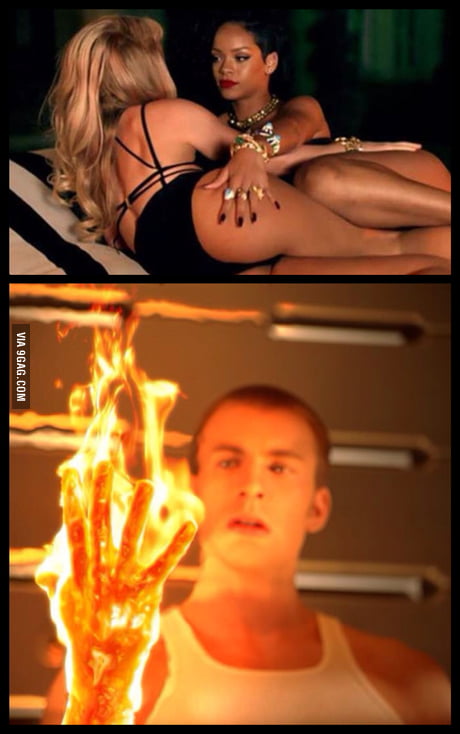 Real Shakira Porn - Most guys reaction after seeing Shakira and Rihanna in their new video! -  9GAG