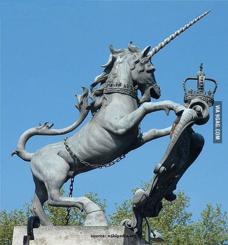 Scotland's national animal is unicorn! What's your country's? - 9GAG