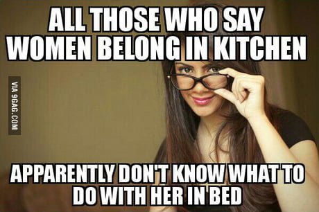women in kitchen memes