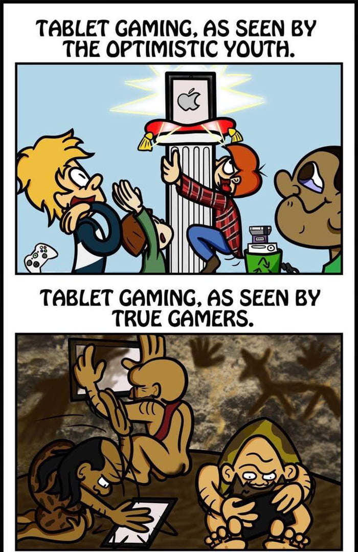 Tablet gaming...