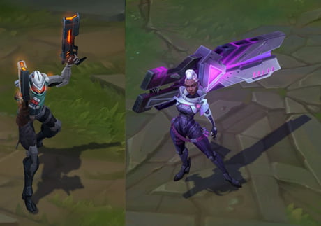 Comparison Of Project Lucian And Senna 9gag