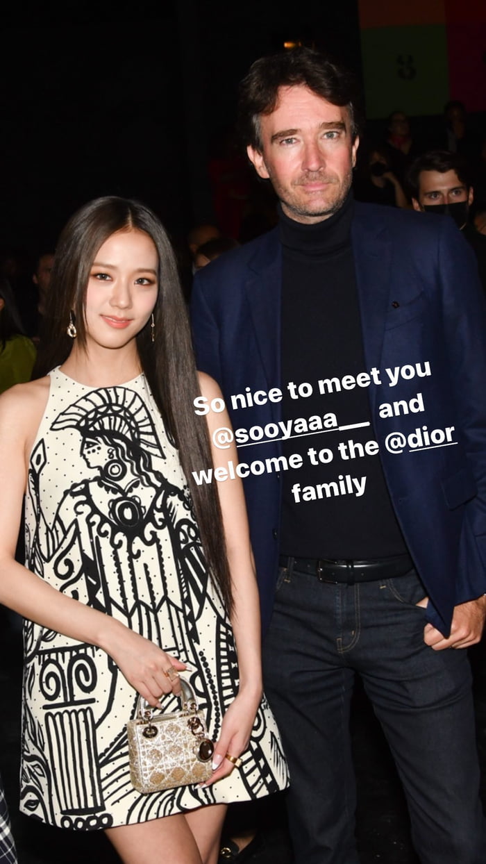 Photo : Antoine Arnault w/ Jisoo