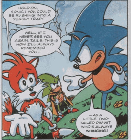 Comics with Fleetway Sonic - Comic Studio