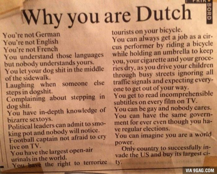 Why The Dutch Are Great 9gag