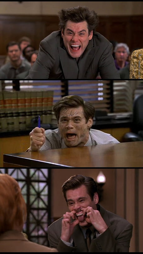 Jim Carrey Said He Agreed To Star In Liar Liar Because He Got To Play A Normal Person 9gag