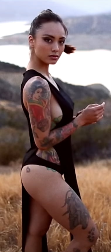 Sexy levy tran ‘MacGyver’ Tattoo