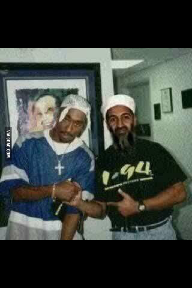 Tupac And Osama Bin Laden 9GAG