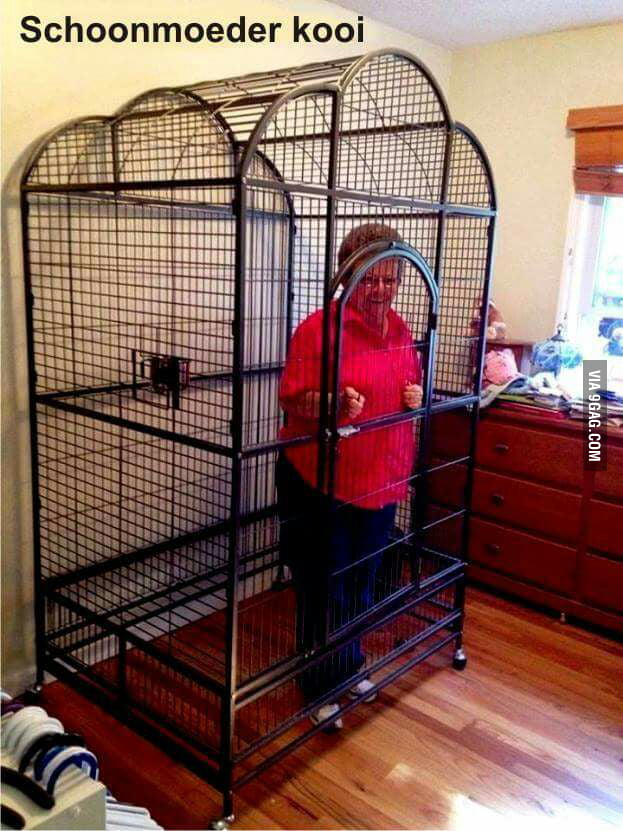Mother In Law Cage Need One 9GAG