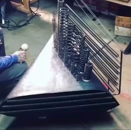 This instrument is the Mega Marvin, used to make sounds for horror movies