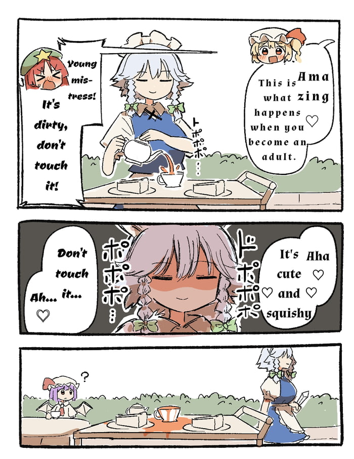 Just a normal wednesday at the Scarlet Mansion
