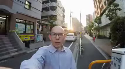 Dude shows exiting Tokyo