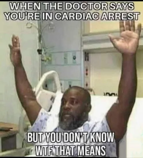 He doesn't 