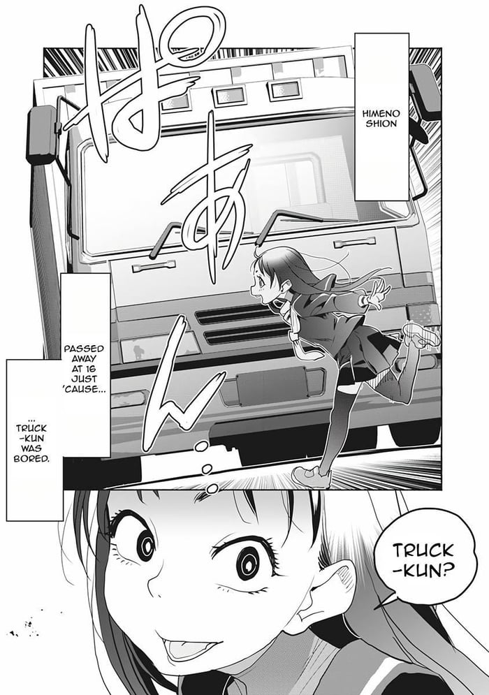 Truck-kun was bored so he isekaied a teenage girl - 9GAG