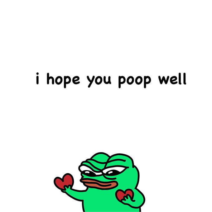 Post powered by poo poo Pepe