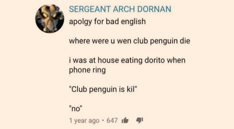 Club penguin memes are the best. - 9GAG