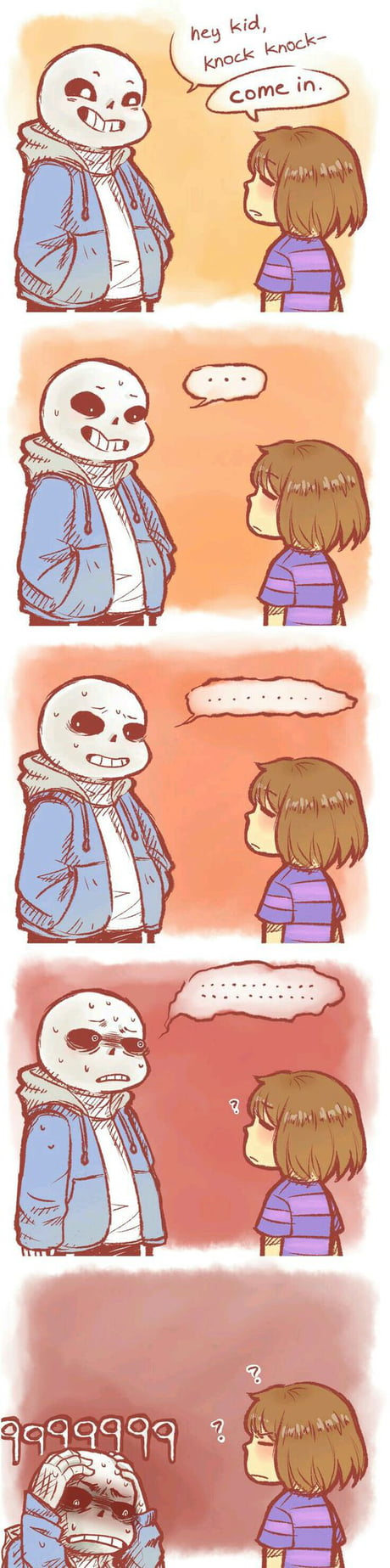 UNDERTALE - Pacifist Run Sans Battle 