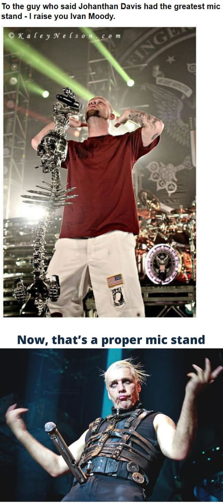 Ivan Moody Mic Stand