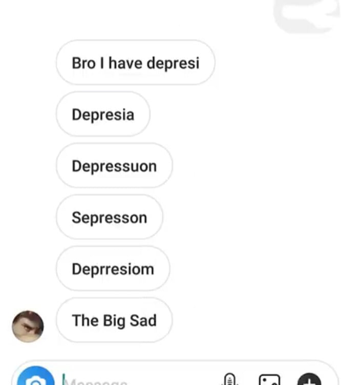 The big sad