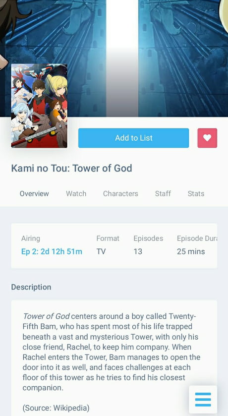 Good Comic In Webtoon Hope The Anime Is The Same Tower Of God 9gag