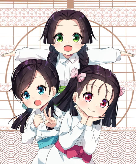 Three little sisters - 9GAG