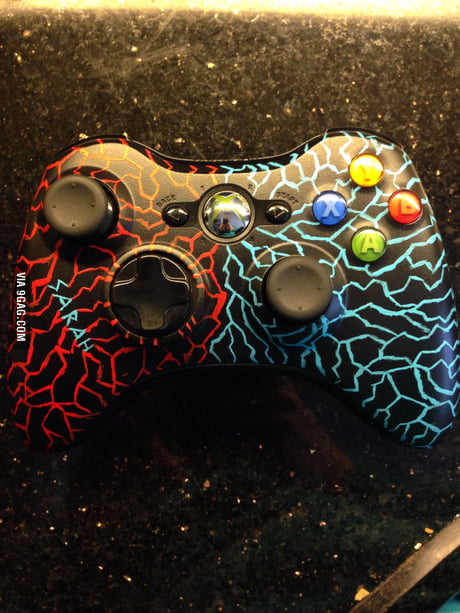 xbox 360 custom painted controller