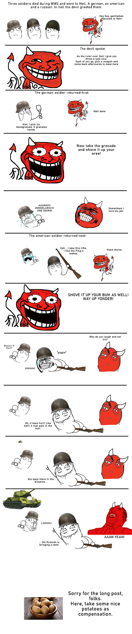 My first attempt at rage comics - 9GAG