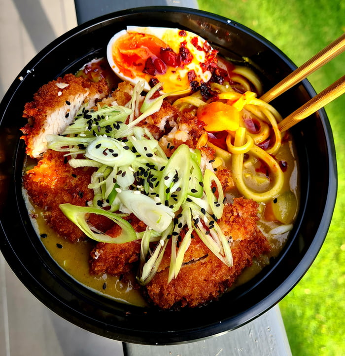 Chicken Katsu Curry Noodles 9GAG